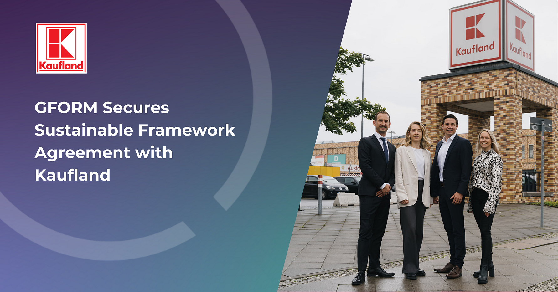 GFORM Secures Sustainable Framework Agreement with Kaufland for Seven Retail Centres